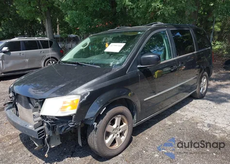 2010 Dodge Grand Caravan Sxt from USA, damaged, VIN 2D4RN5D16AR443692